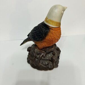 Gemmy Living Garden Animated ROBIN Chirps Sings "Rockin Robin"‎ Working Bird